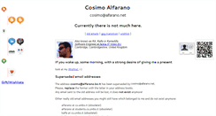 Desktop Screenshot of cosimo.alfarano.net