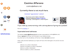 Tablet Screenshot of cosimo.alfarano.net